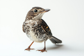 Fototapeta premium Bird isolated on white background.