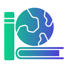 global education Gradient icon