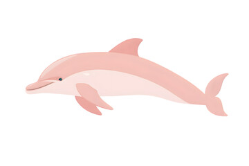 Obraz premium A graceful marine mammal with a sleek body and friendly expression perfect for nature wildlif