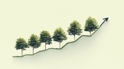 Visualizing business growth gigapixel analysis global insights infographic digital landscape high-resolution growth strategies