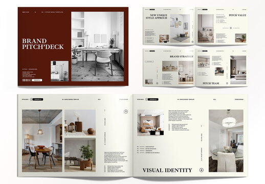 Brief Pitch Deck Landscape Layout
