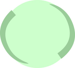 Cute Round Frame Element Set