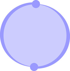 Cute Round Frame Element Set