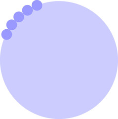 Cute Round Frame Element Set