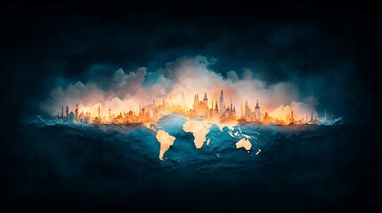 Global urbanization impact on nature and environment a visual insight into eco-challenges