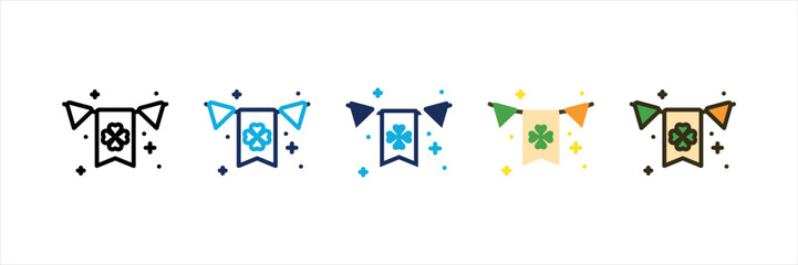 Garland Multi Style Icon Set