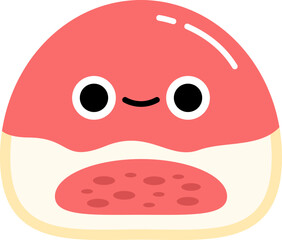 Cute Mochi Illustration Element Set