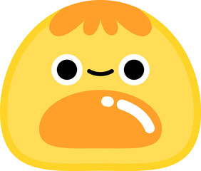 Cute Mochi Illustration Element Set