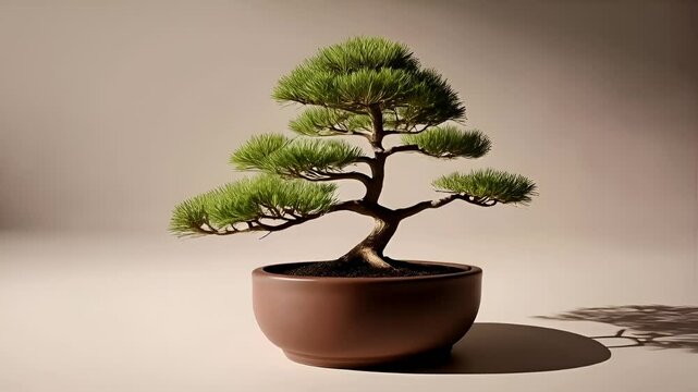bonsai tree in pot