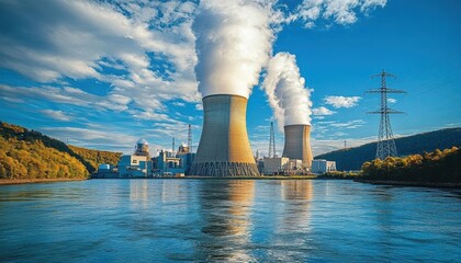 Nuclear power plants undergoing safety tests to ensure secure energy production, Nuclear Energy, Secure and powerful
