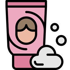 foam filled outline icon