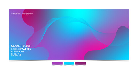 BACKGROUND 478 WITH ABSTRACT COLORFUL GRADIENT DESIGN AND FLUID WIREFRAME ARTWORK
