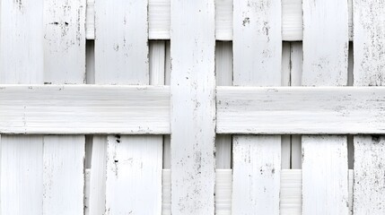 Fototapeta premium White Wooden Weave Pattern Texture Background