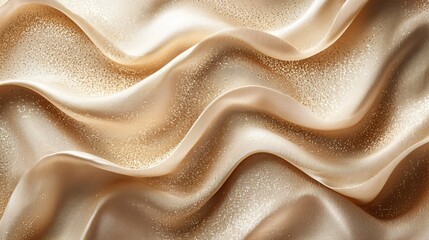 Obraz premium Elegant Fabric Draping Studio Textile Photography Soft Lighting Close-Up Luxury Aesthetics