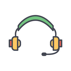 Headphones Vector Icon