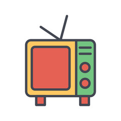 Television Vector Icon