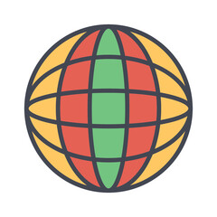 Globe Vector Icon