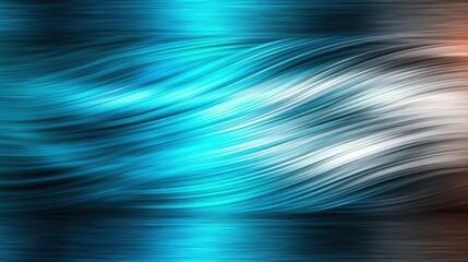 Dynamic waves of color abstract art digital design modern aesthetics close-up view visual harmony