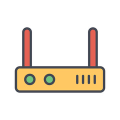 Obraz premium Router Vector Icon