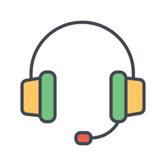 Gaming Headset Vector Icon