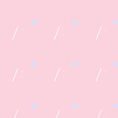 seamless pattern with hearts