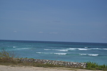 beach and sea