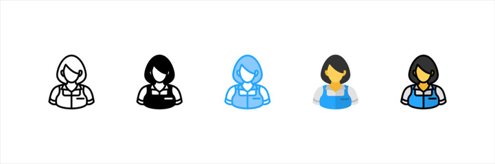 Seller Multi Style Icon Set