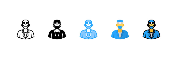Dentist Multi Style Icon Set