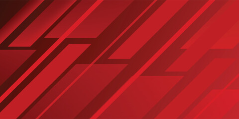 Light red vector cover with stright stripes. Glitter abstract illustration with colored sticks. Smart design for your business advert.