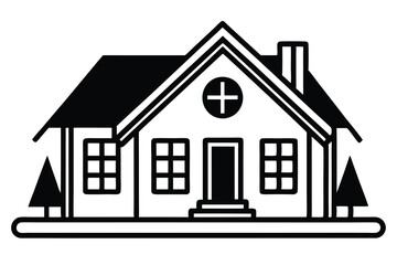 Web Home Icon Set Flat House Symbols for Websites & Apps