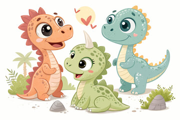 Obraz premium dinosaurs 