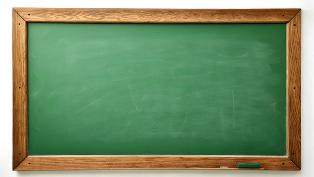 blank blackboard green board, back to school, green chalkboard with frame, Education concepts. green background, green background, a blank green chalkboard