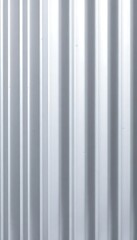 Obraz premium Circular Galvanized Curved Rib Corrugated Panel Steel Sheet Metal Plate Texture Background