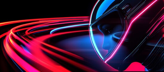 Digital technology artificial intelligence background theme Machine learning human robot big data global internet network connectivity. Science futuristic AI concept. Generative AI