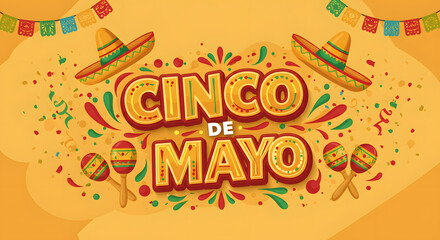 Fototapeta premium Cinco De Mayo Celebration