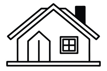 Web Home Icon Set Flat House Symbols for Websites & Apps