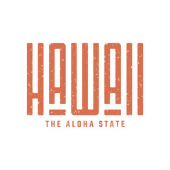 Hawaii Design Typography