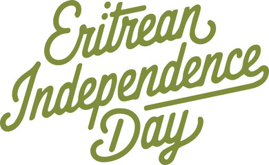 Fototapeta premium Eritrean Independence Day.