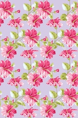 Fototapeta premium textile background seamless pattern fabric print abstract textile background wallpaper tiles
