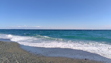 国府津の海