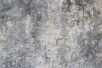 Obraz premium Dirty spot gray old wall background for wallpaper or graphic design