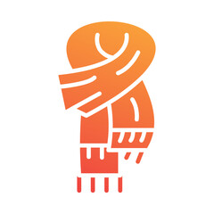 Obraz premium Scarf Icon