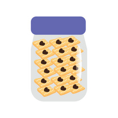 kue lebaran. nastar or pineapple tart, peanut cookies, kue lidah kucing in topless. eid fitr hampers
