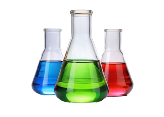 chemistry lab glass clipart image on transparent background