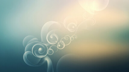 abstract blue background with bubbles