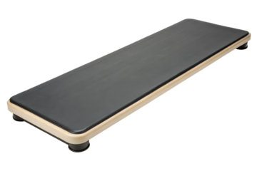 Beige aerobic step isolated with transparent background