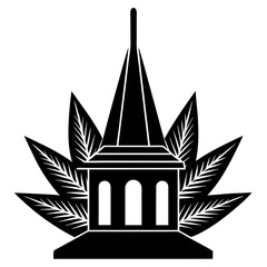 Minimalist Periwinkle & Black Vector Design | Modern & Elegant Graphics