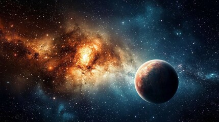 Obraz premium Connections Between Astrology, Astronomy, and Our Solar System