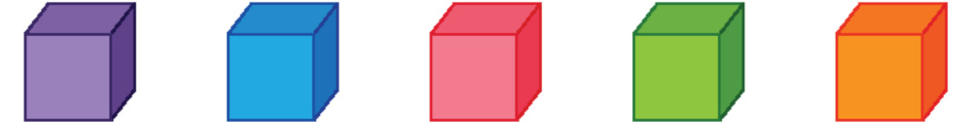 Colorful Geometric Fraction Blocks