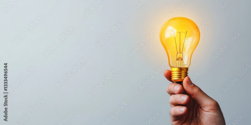 Poster illuminating innovation luminous entrepreneurial insights - dynamic creativity visualization for nex